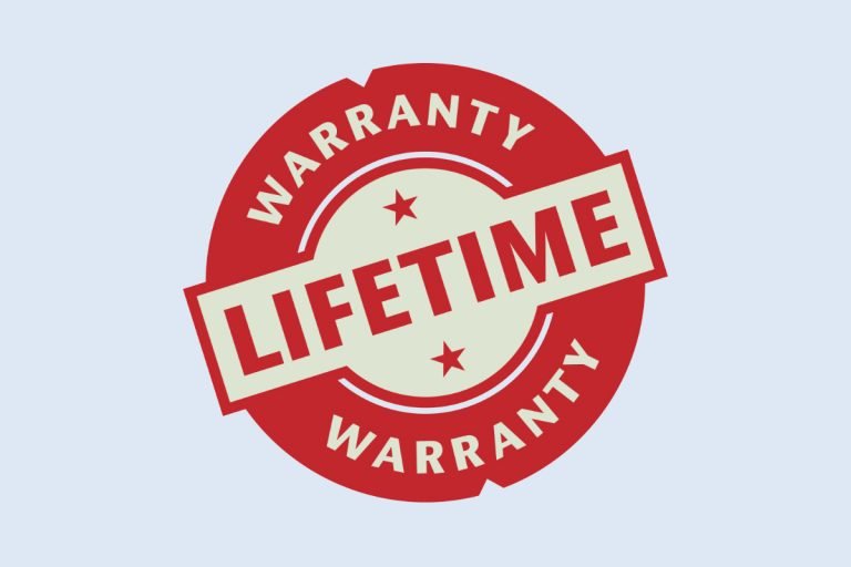Lifetime Warranty Seal