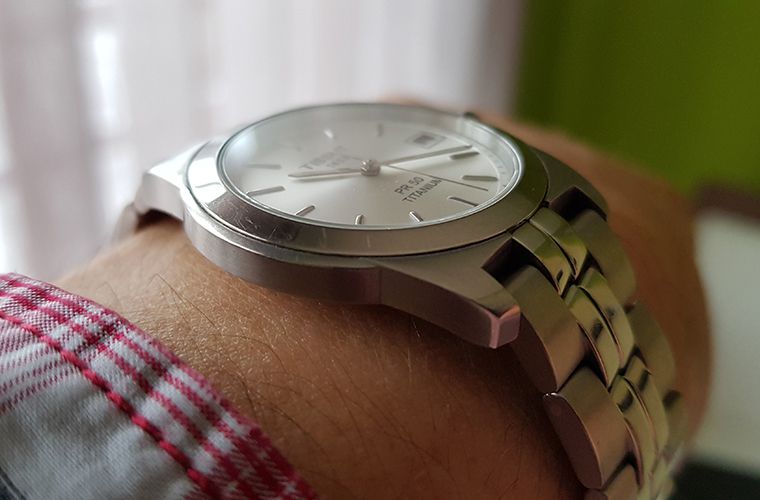 Tissot PR 50 Titanium - on my wrist 2