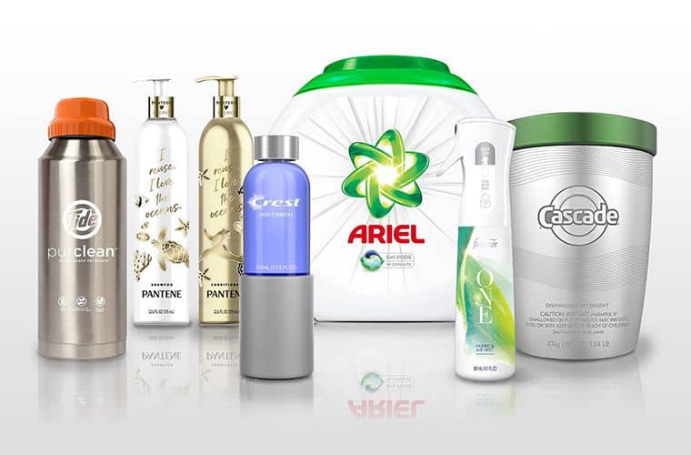 Various products and brands from Procter & Gamble