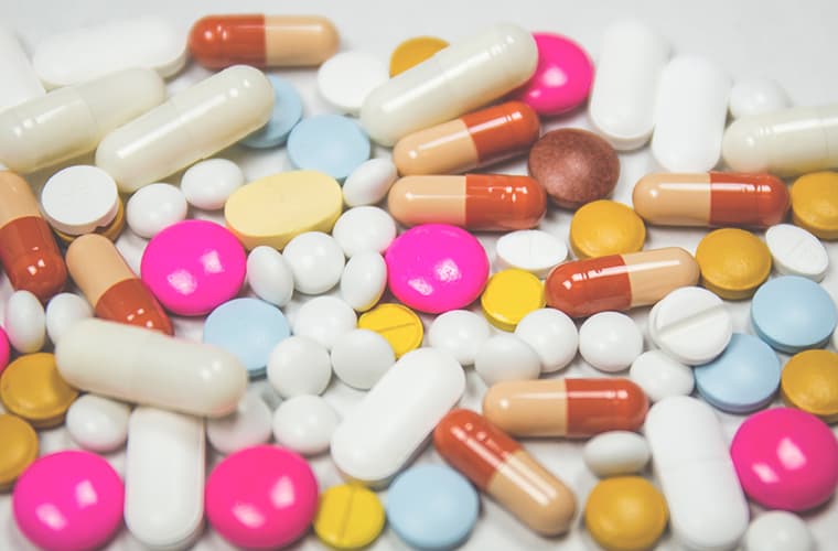 various pills