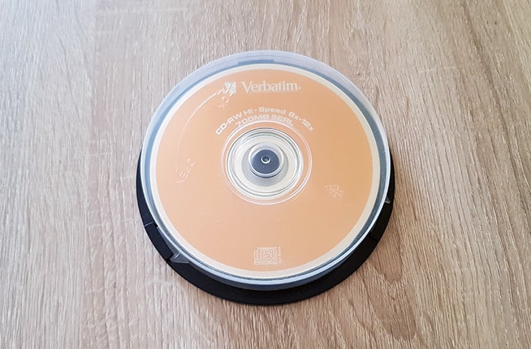 Pack of Verbatim CD-RW discs