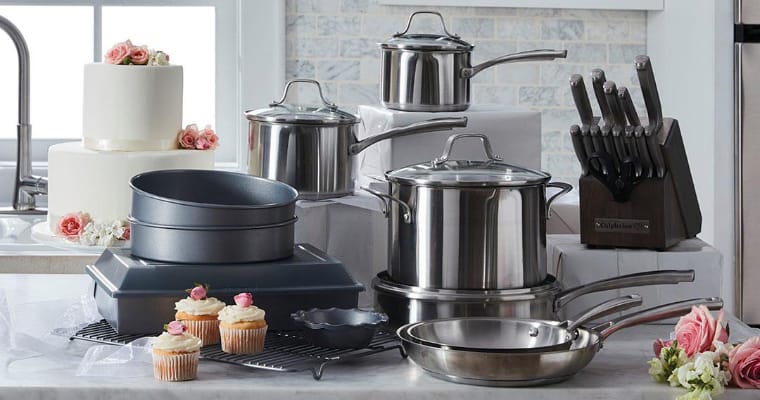 Calphalon clutter in the kitchen