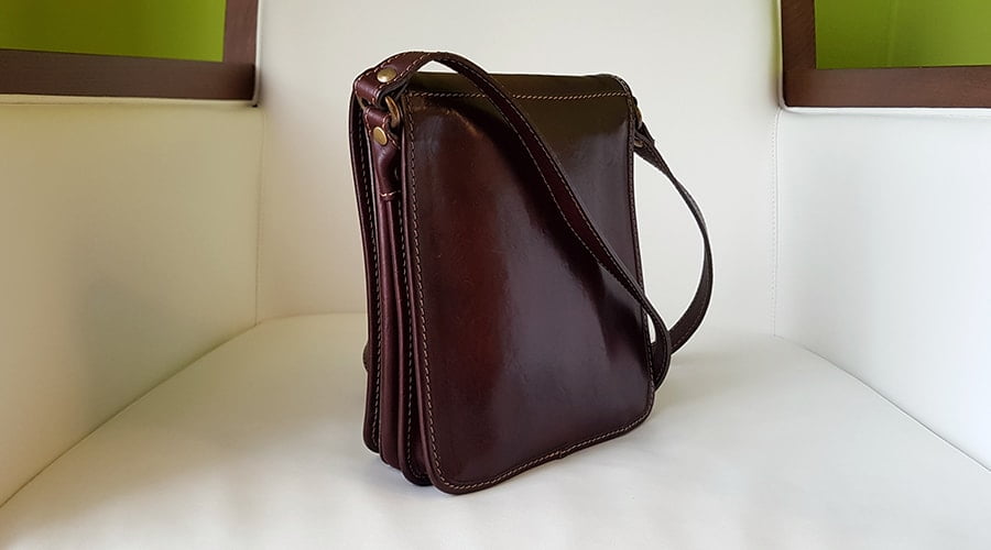 Time Resistance Messenger Bag 'On The Road' - rear