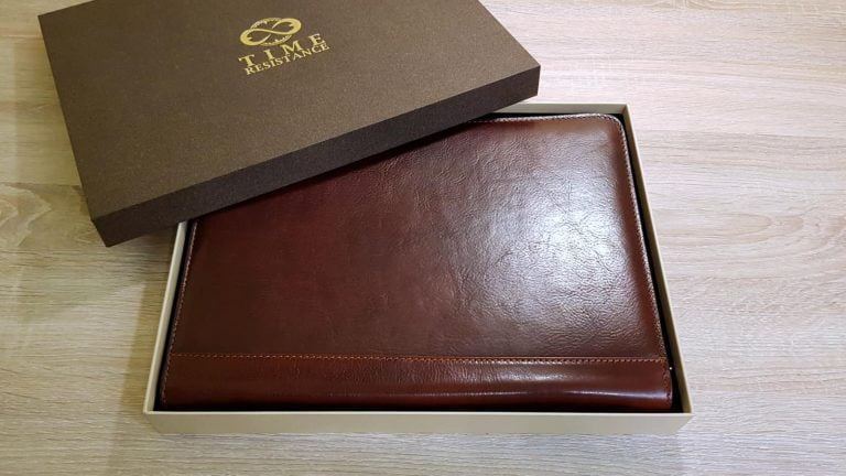 Time Resistance Leather Portfolio Candide - feature image