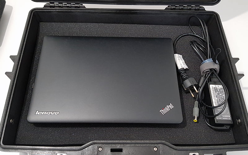 Pelican 1495 Laptop Case - ThinkPad E430 inside