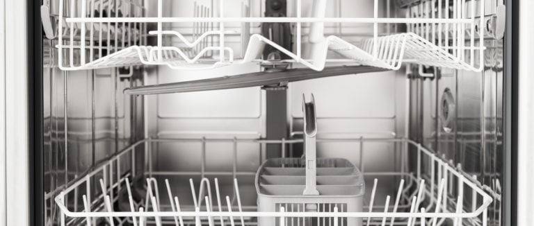 empty dishwasher