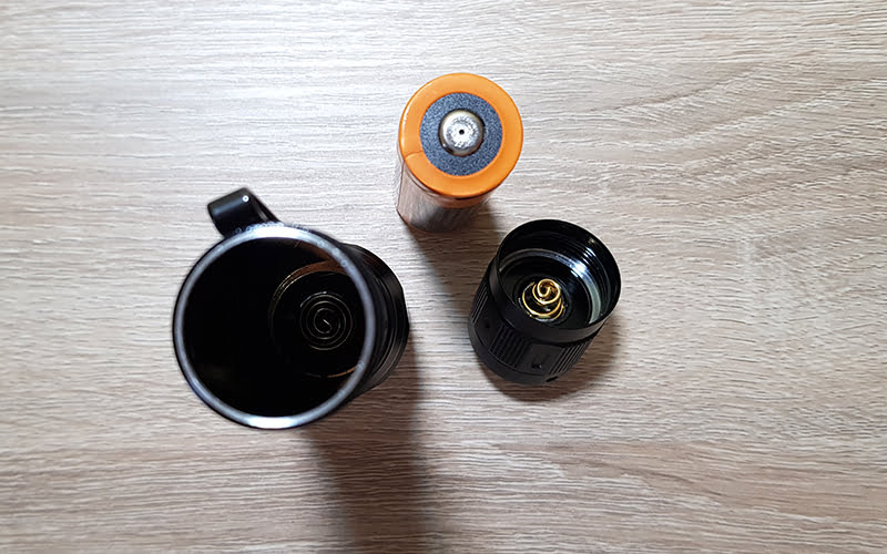 Fenix TK16 V2 - double spring design