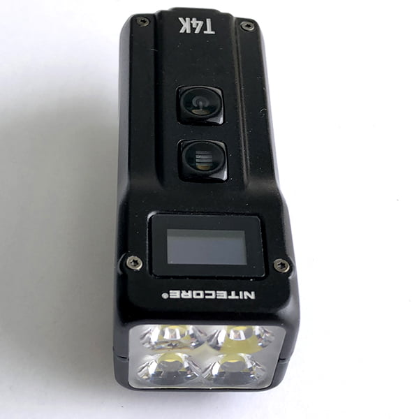 Nitecore T4K from front