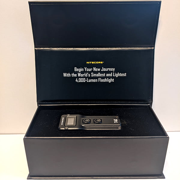 Nitecore T4K packaging