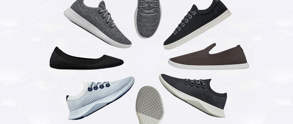 multiple allbirds shoes - feature image