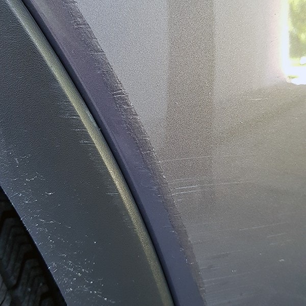 Primer Deep Scratch on ford kuga