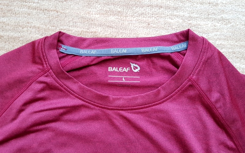 baleaf running t-shirt - tagless 2