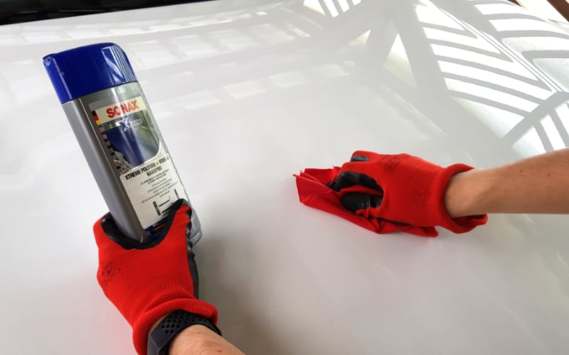 polishing alfa romeo stelvio by hand