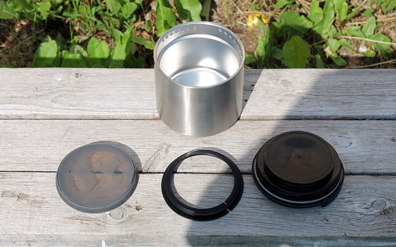 Klean Kanteen Insulated TKCaniser - disassembled