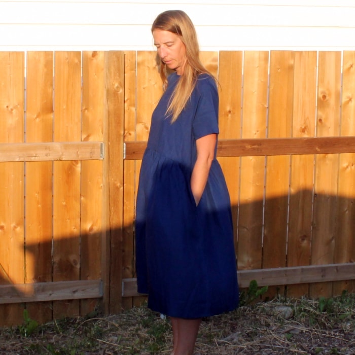 Tradlands Nico Linen Dress-1