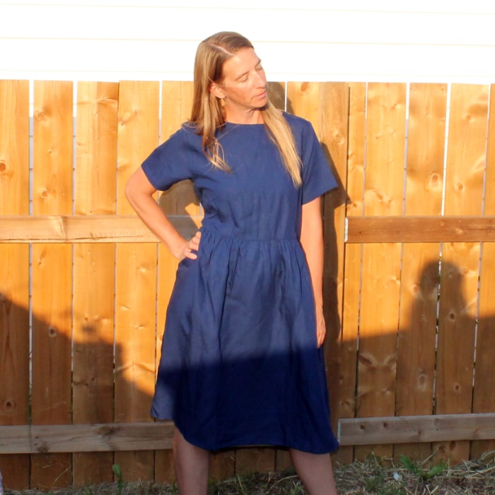 Tradlands Nico Linen Dress-4