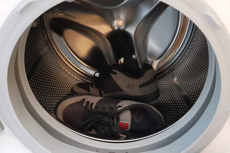 shoes in a dryer