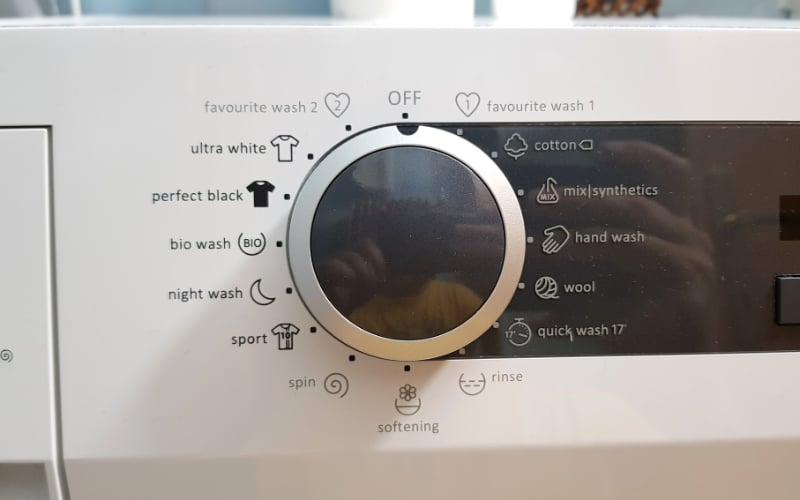 washer settings
