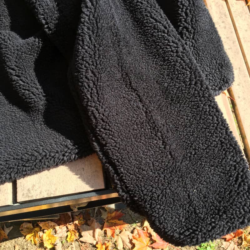 Italic Teddy Zip-Up Jacket-4