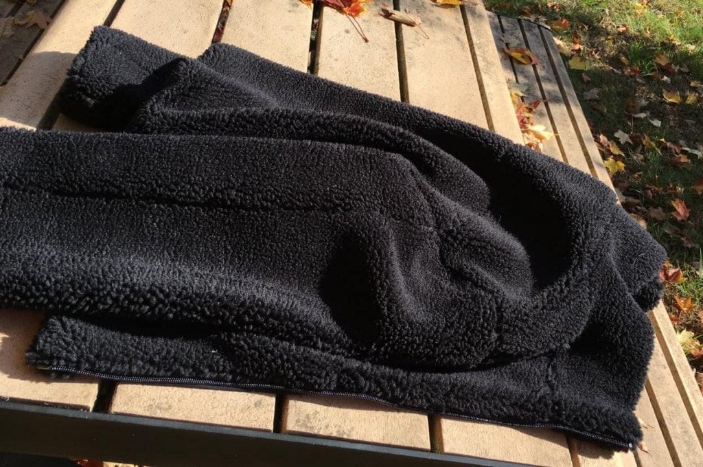 Italic Teddy Zip-Up Jacket-5-ft