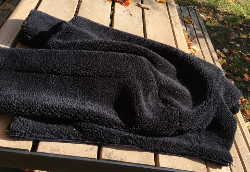 Italic Teddy Zip-Up Jacket-5