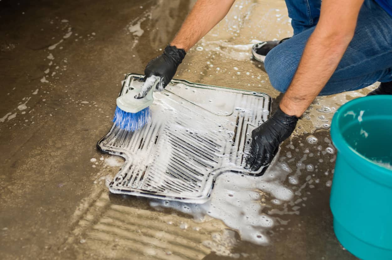 How To Clean Rubber Car Floor Mats