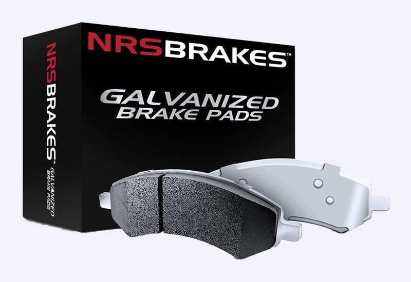 nrs galvanized brake pads