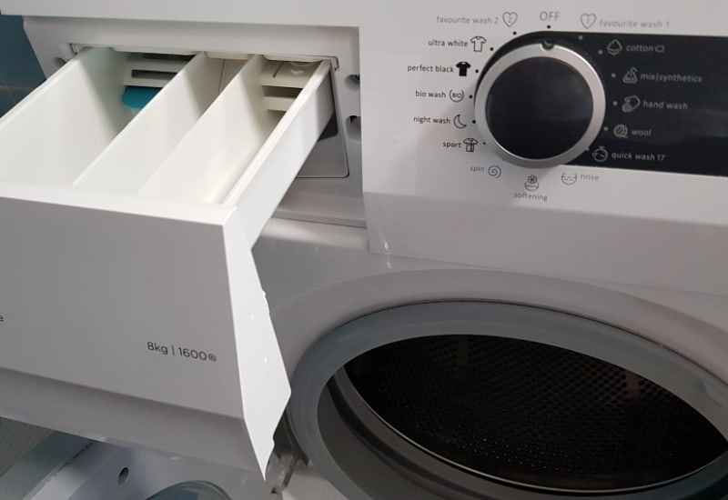 washing machine deterged dispenzer