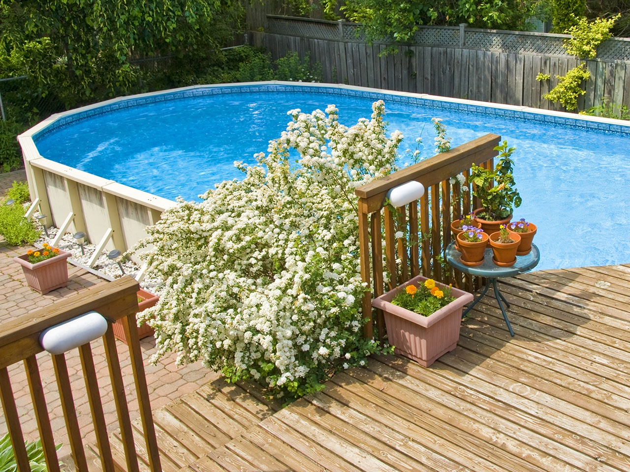 Above-Ground Swimming Pool