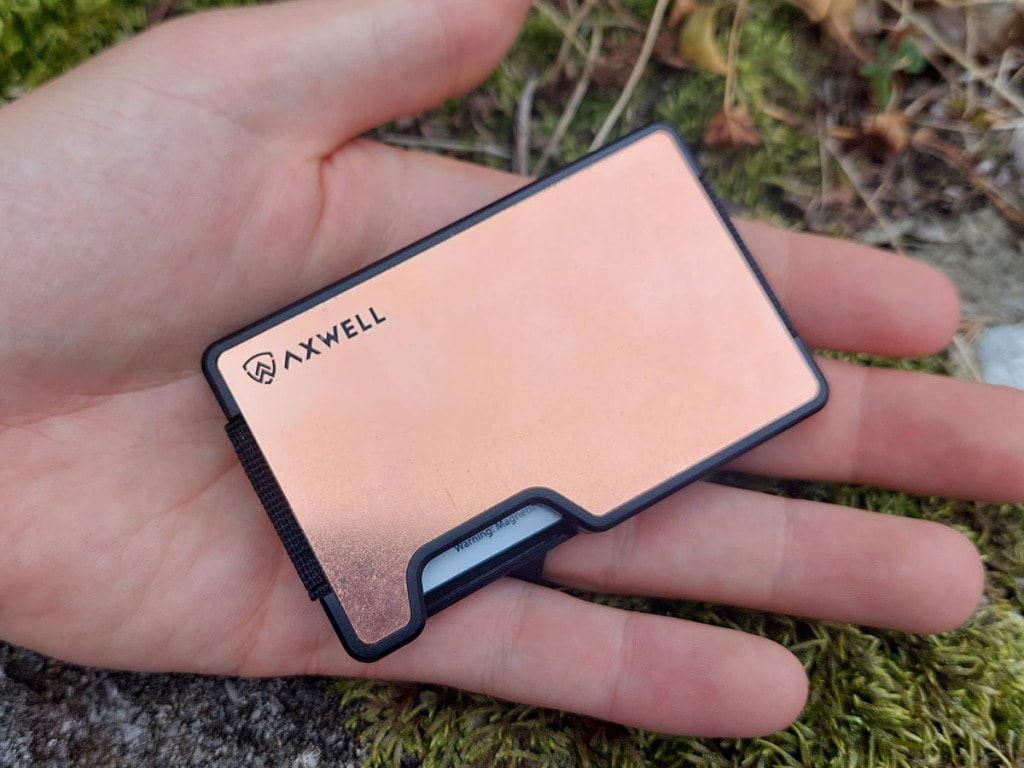 Review: Axwell Wallet’s Aluminum Orange & Copper Wallets | Durability ...