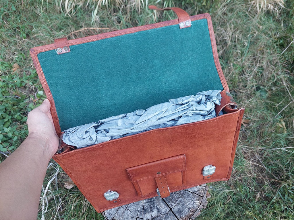 Kodiak Satchel with Filling