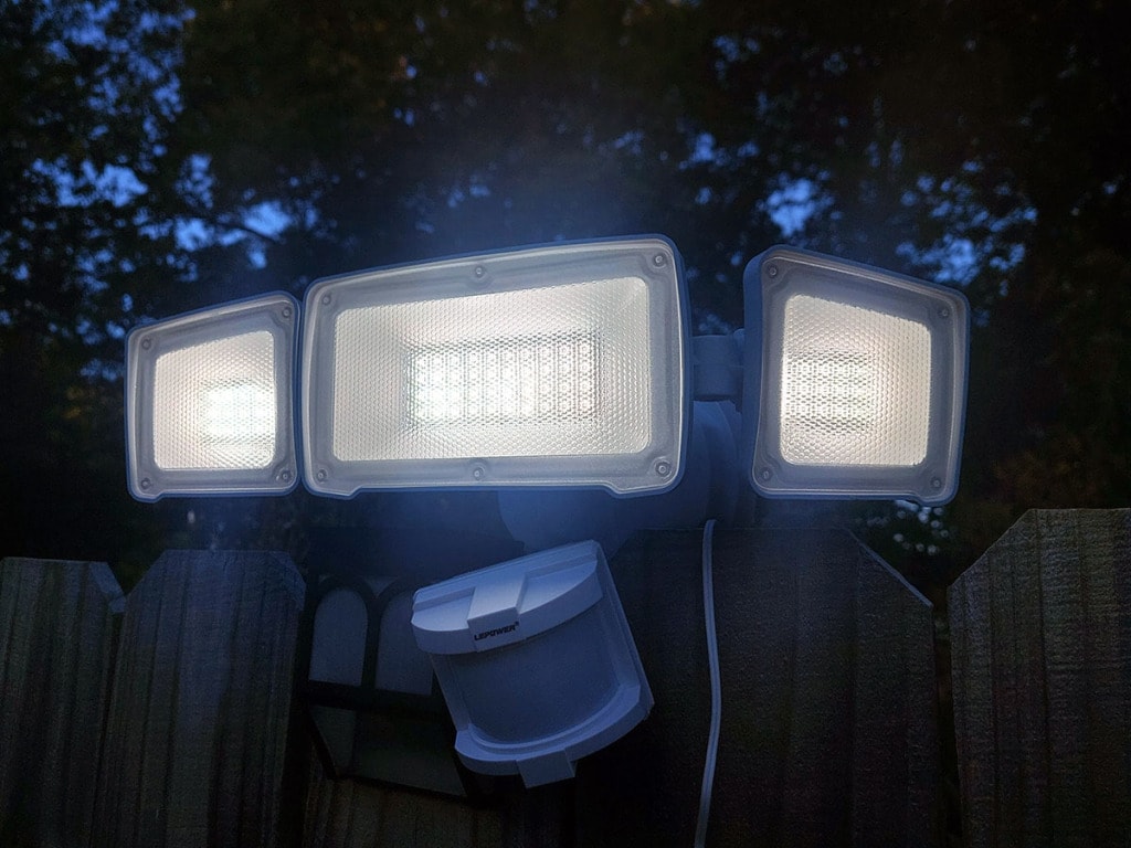 LEPOWER Light - Installed Evening
