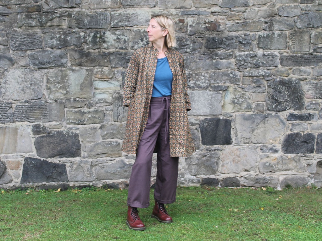 SeamsFriendy Kalamkari Dress And Cotton Flax Pant 01
