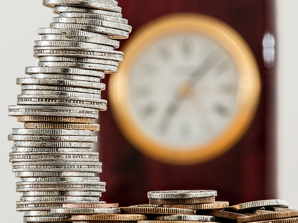 Stack of coins