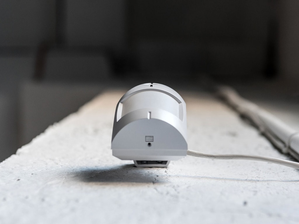 White motion sensor
