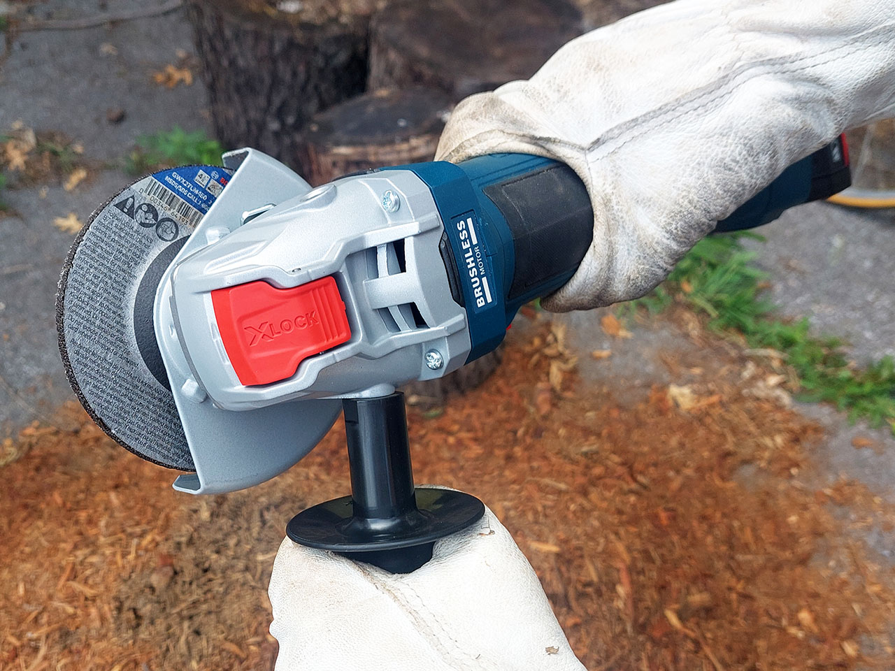 Bosch 18V X-LOCK Angle Grinder-ft2