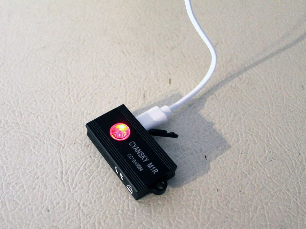 Cyansky M1R keychain flashlight-13