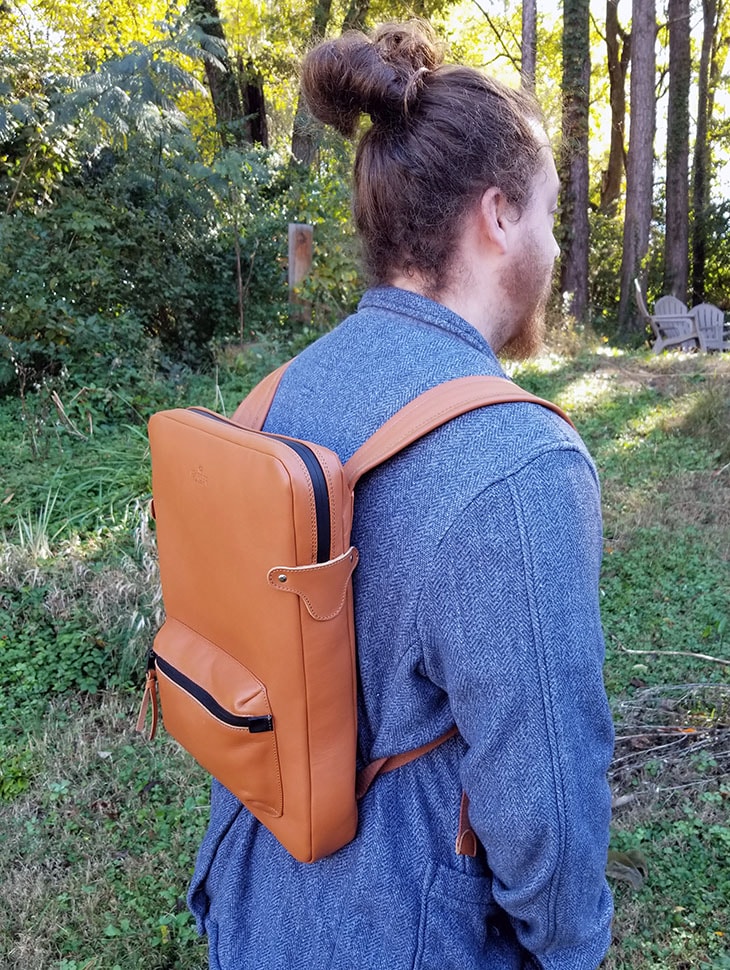 Harber London Slim Laptop Backpack-1