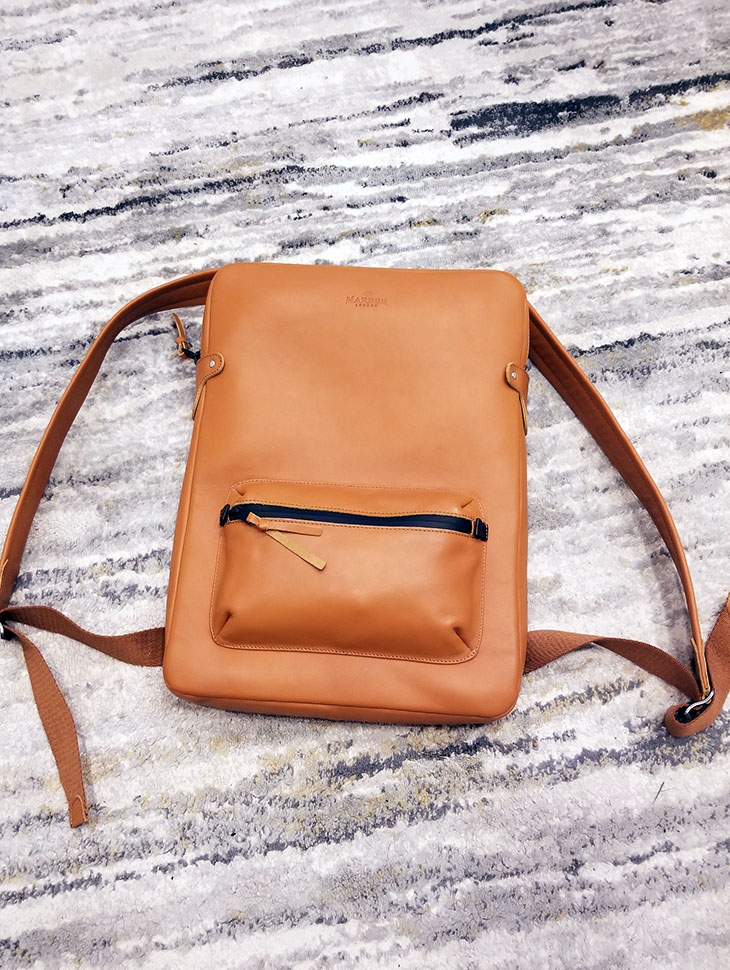 Harber London Slim Laptop Backpack-3