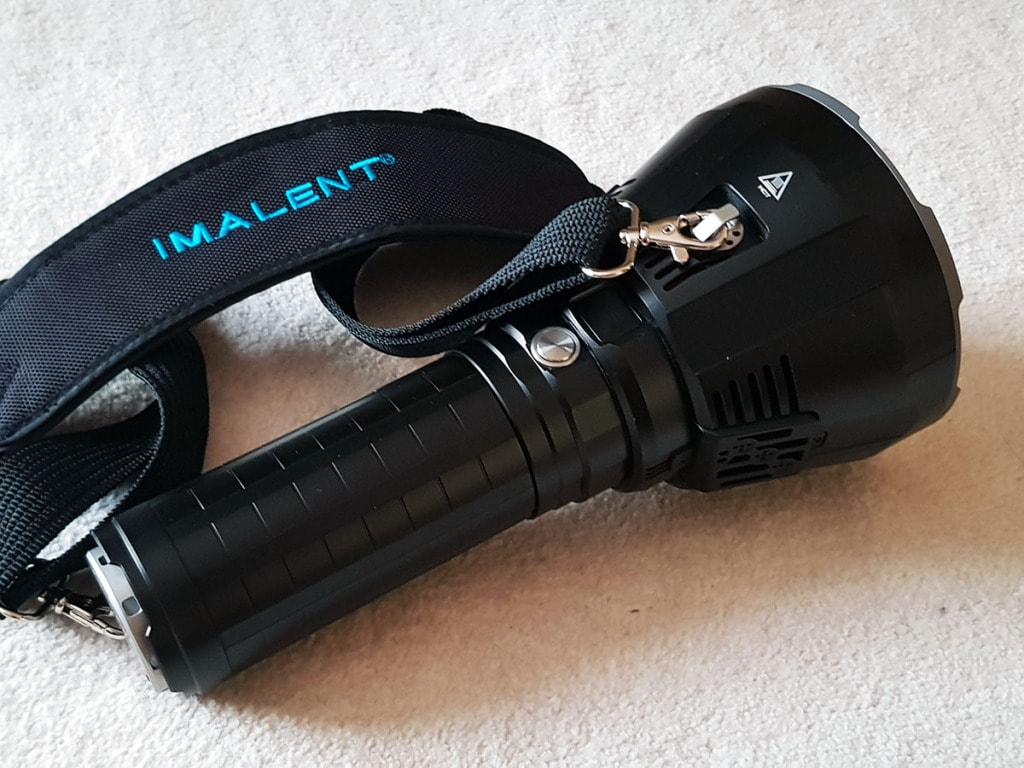Imalent MS18 with shoulder strap