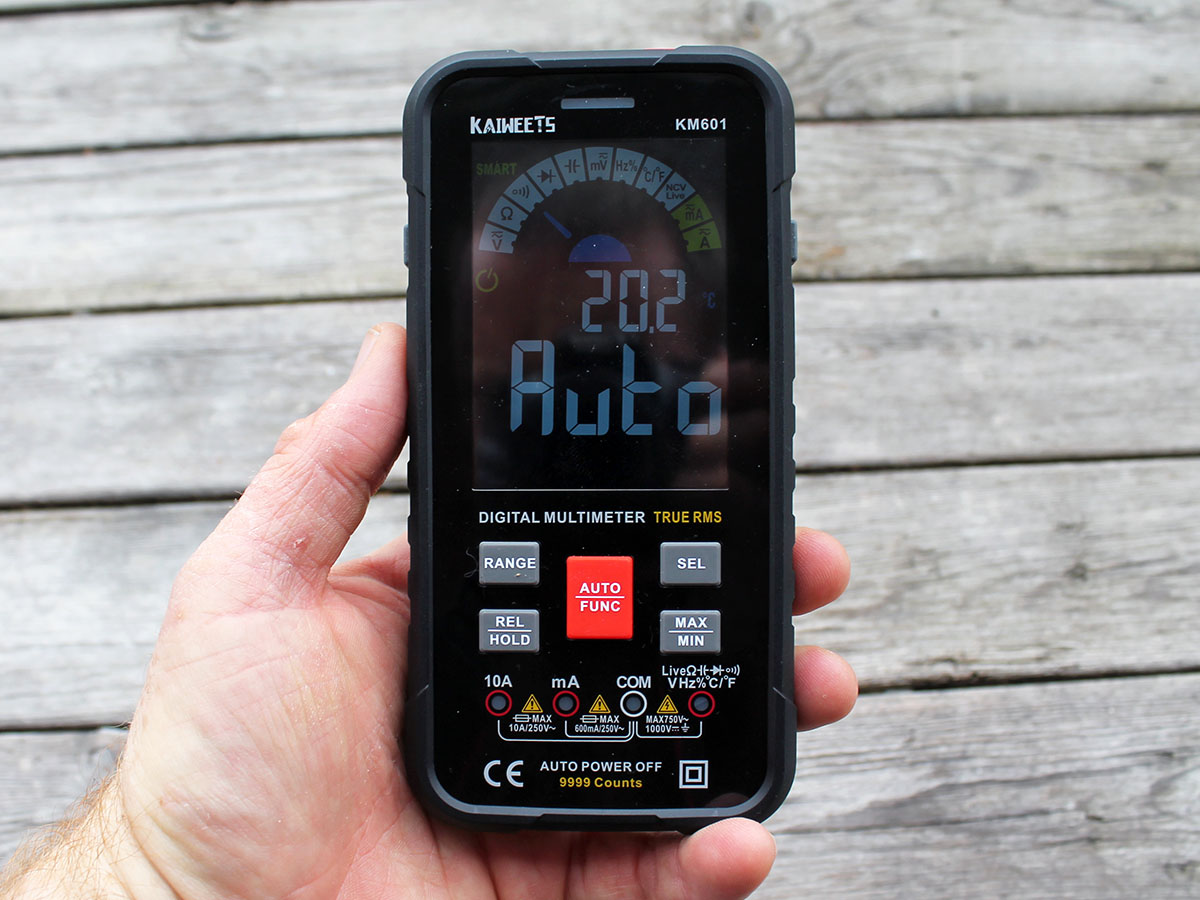 Review Kaiweets KM601 Smart Digital Multimeter Durability Matters