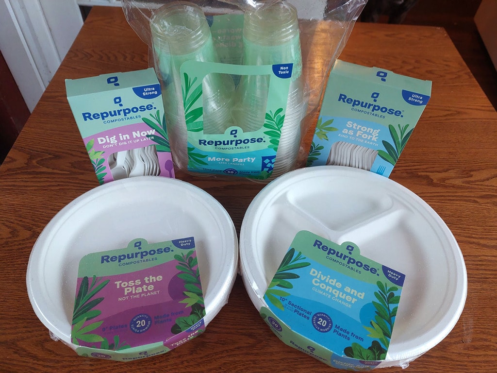 Repurpose Compostable Dinner Plates Case