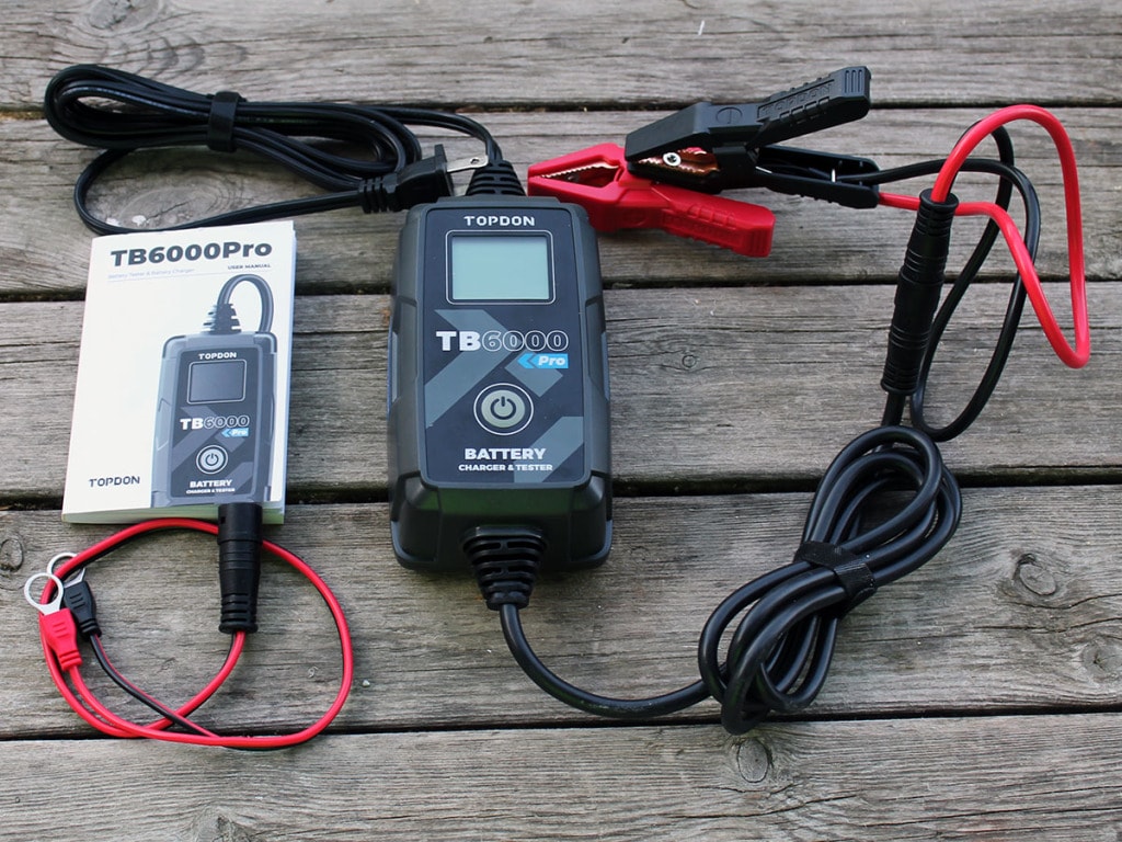 Topdon TB6000Pro battery charger and tester 02