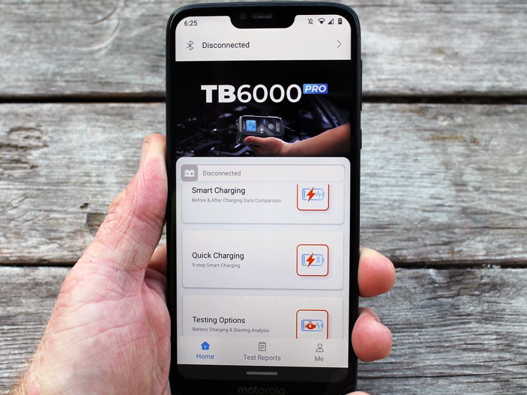 Topdon TB6000Pro battery charger and tester 07