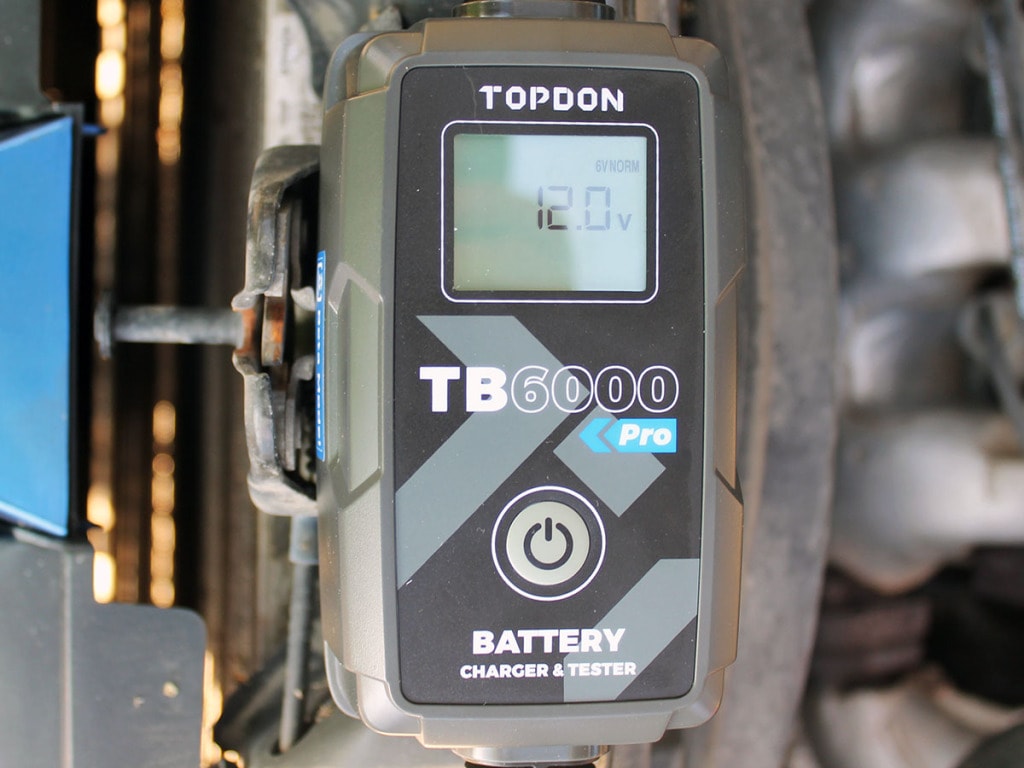 Topdon TB6000Pro battery charger and tester 09
