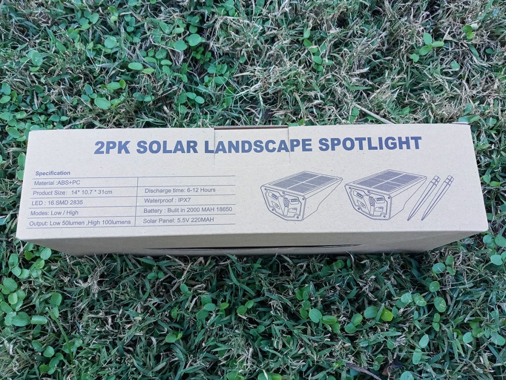 Vont LED outdoor solar light 02