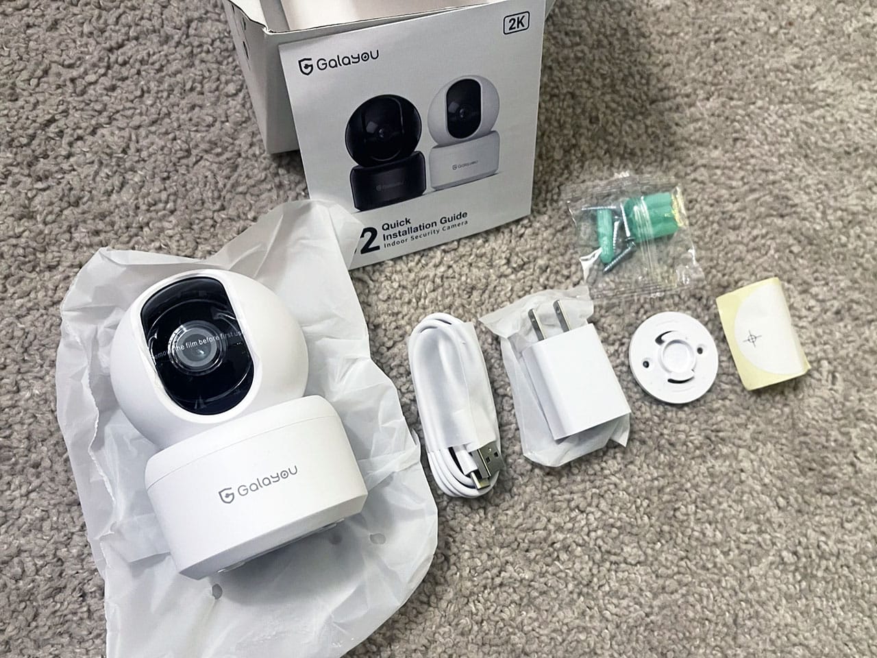 Review GALAYOU 2K G2 Indoor Security Camera Durability Matters