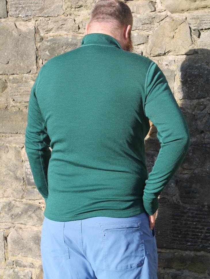 Mens IsoSoft 240 Zip Neck 23